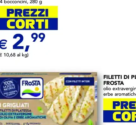 Bocconcini di merluzzo d'Alaska Frosta
