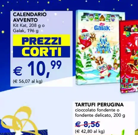 Calendario avvento Kit Kat o Galak