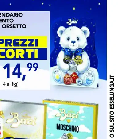 Calendario avvento Baci Orsetto