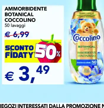 Ammorbidente Botanical Coccolino