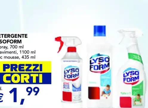 Detergente Lysoform