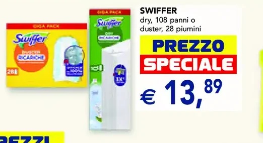 Panni cattura polvere Swiffer