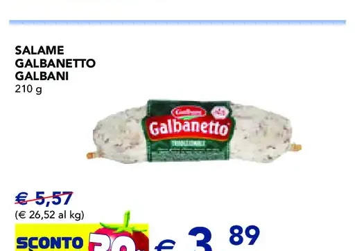 Salame Galbanetto Galbani