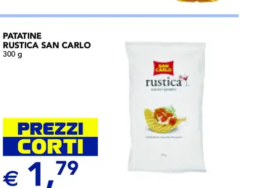 Patatine rustica San Carlo