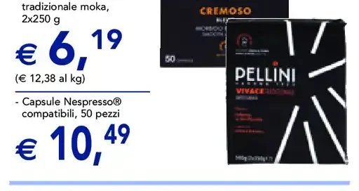 Capsule Nespresso compatibili Pellini