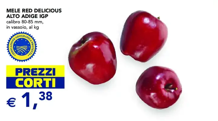 Mele Red Delicious Alto Adige IGP