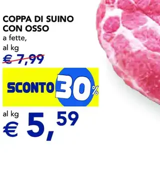 Coppa di suino con osso