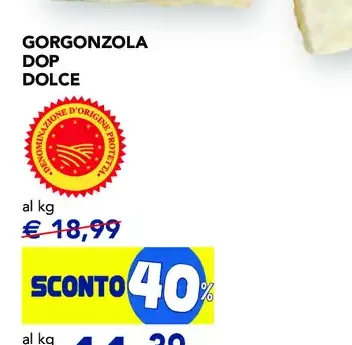 Gorgonzola DOP dolce