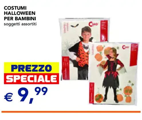Costumi Halloween per bambini
