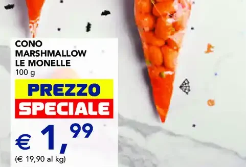 Cono marshmallow Le Monelle