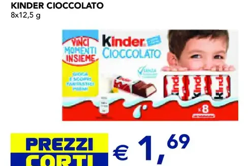 Kinder cioccolato