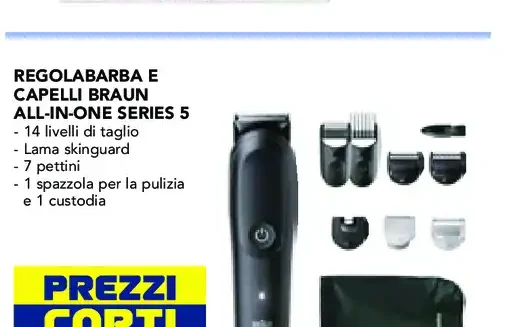 Regolabarba e capelli Braun All-in-One Series 5