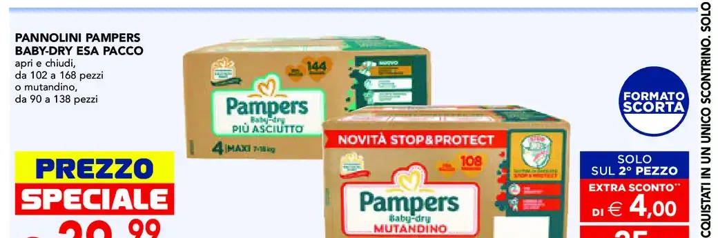 Pannolini Pampers Baby-Dry