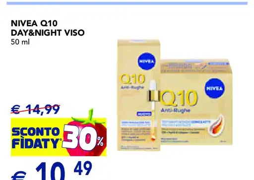 Crema viso Nivea Q10 Day&Night