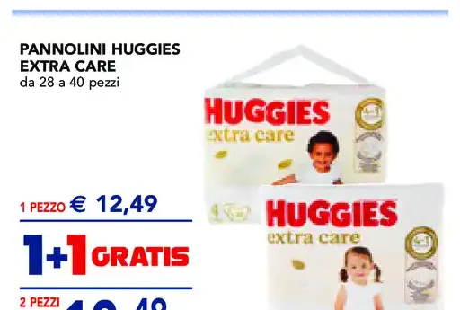 Pannolini Huggies Extra Care