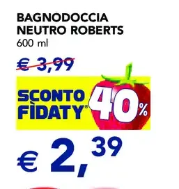 Bagnodoccia Neutro Roberts