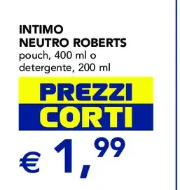 Prodotti intimi Neutro Roberts