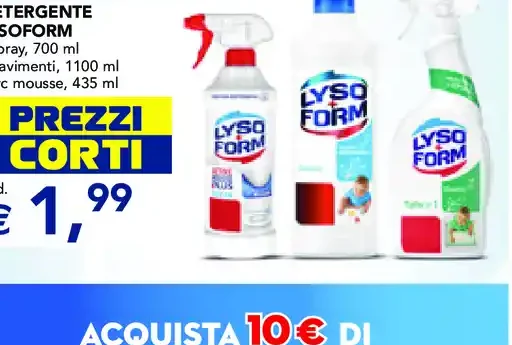 Detergente Lysoform