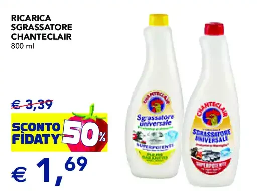 Ricarica sgrassatore Chanteclair