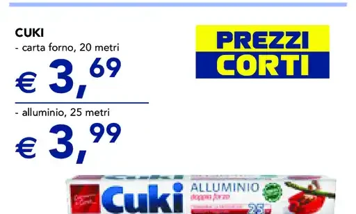Carta forno Cuki