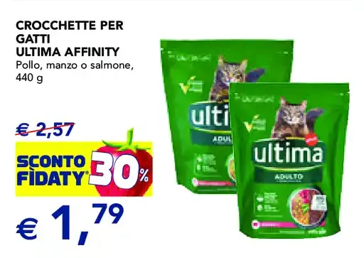 Crocchette per gatti Ultima Affinity