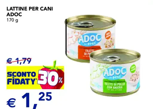 Lattine per cani Adoc