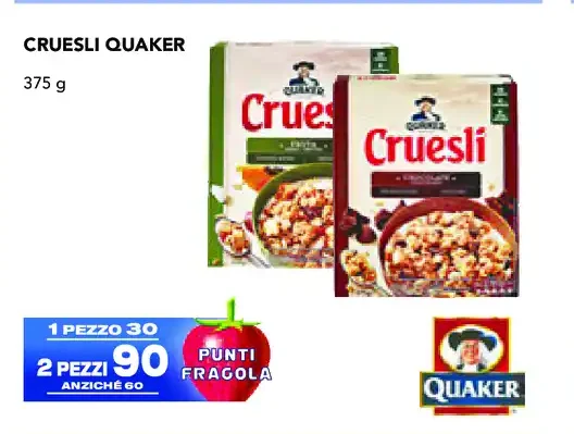 Cruesli Quaker 375 g