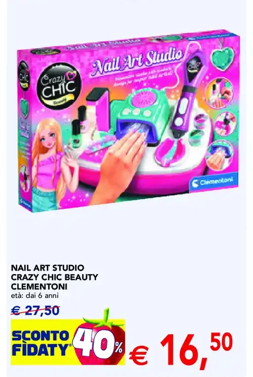 Nail Art Studio Crazy Chic Beauty Clementoni