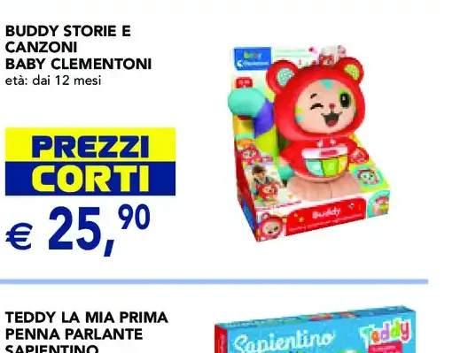 Buddy Storie e Canzoni Baby Clementoni