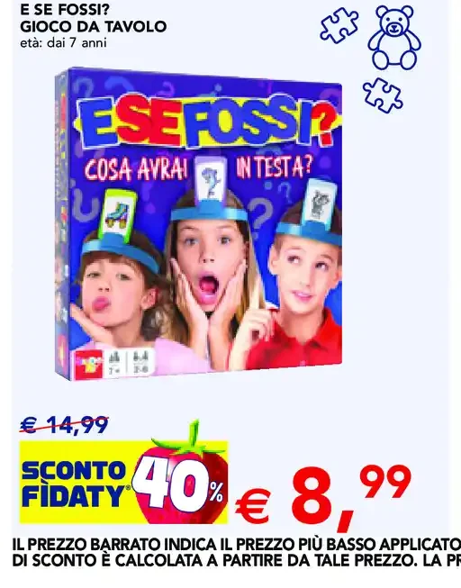E se fossi? Gioco da tavolo