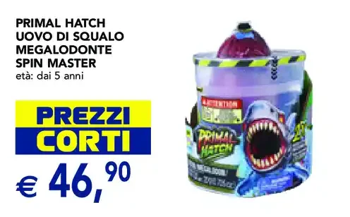 Primal Hatch Uovo di Squalo Megalodonte Spin Master