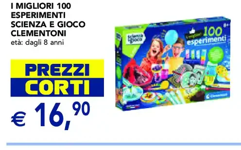 I migliori 100 esperimenti scienza e gioco Clementoni