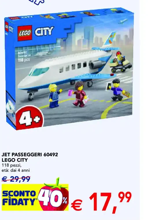 Jet Passeggeri 60492 Lego City
