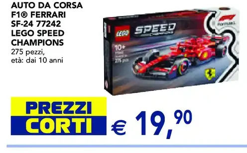 Auto da corsa F1 Ferrari SF-24 77242 Lego Speed Champions