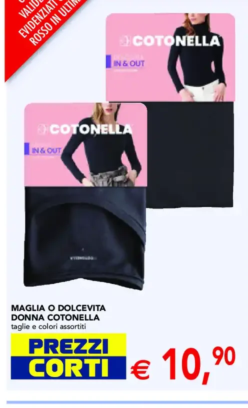 Maglia o dolcevita donna Cotonella
