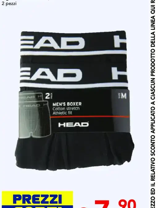 Slip o boxer Head