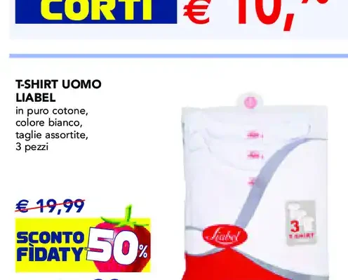 T-shirt uomo Label