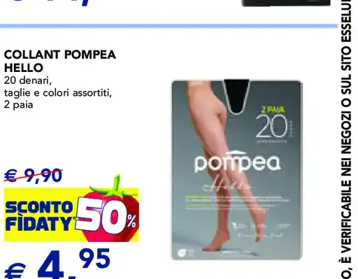 Collant Pompea Hello