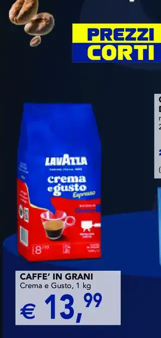 Caffè in grani Lavazza Crema e Gusto