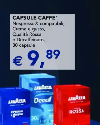 Capsule caffè Lavazza compatibili
