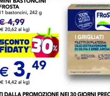 Mini bastoncini Frosta