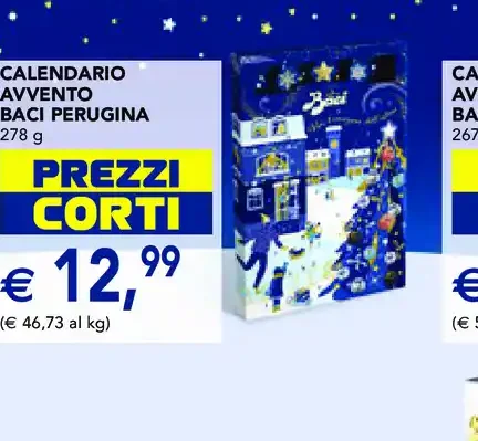 Calendario avvento Baci Perugina