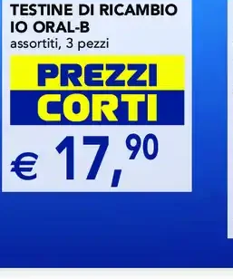 Testine di ricambio Oral-B iO