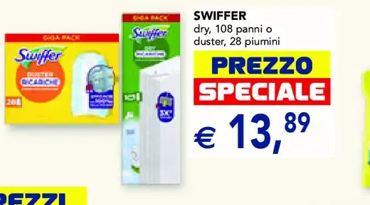 Panni e piumini Swiffer