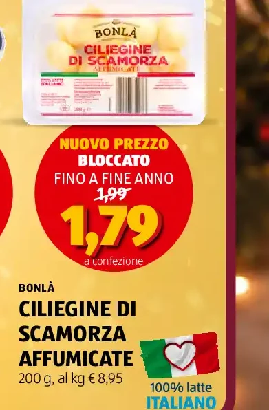 Ciliegine di scamorza affumicate