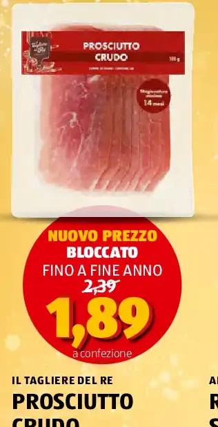 Prosciutto crudo