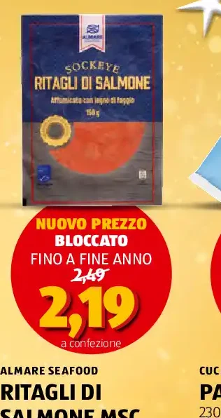 Ritagli di salmone MSC