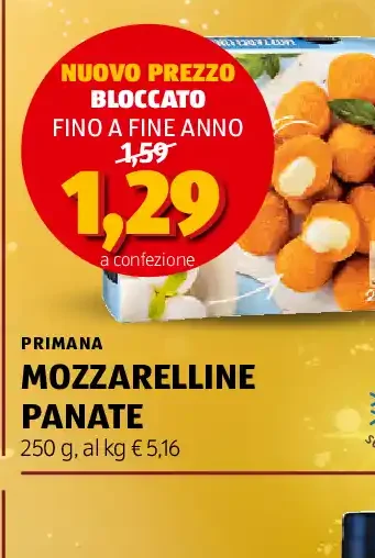Mozzarelline panate