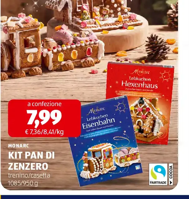 Kit pan di zenzero