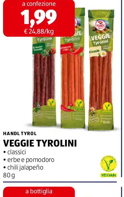 Veggie Tyrolini